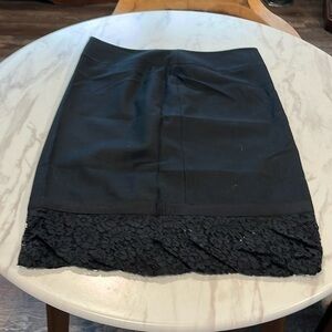 Chaiken Lace Bottom Skirt
